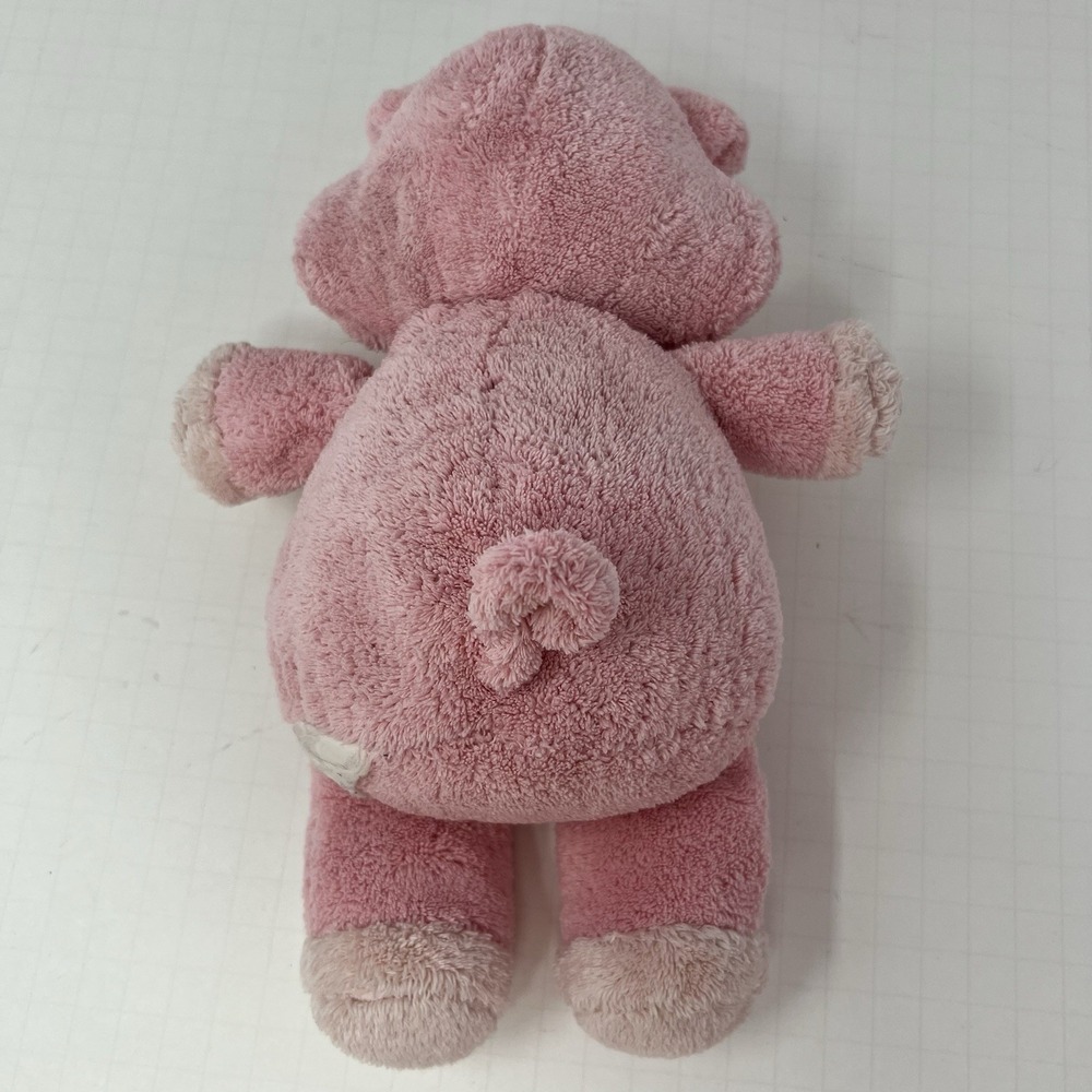Rare Pink Pig Plush Stuffed Animal Floppy Toy Soft Vintage Collectible 8" - Picture 9 of 14